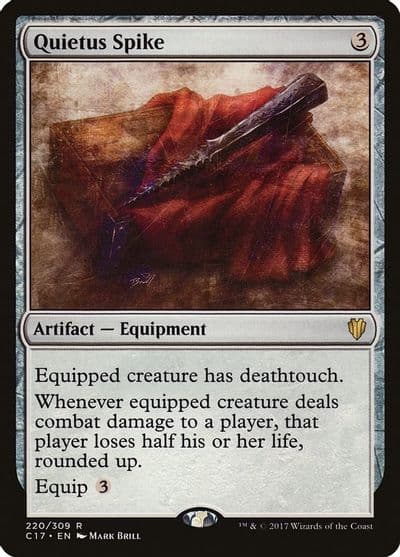 Quietus Spike Commander 2017 Magic card