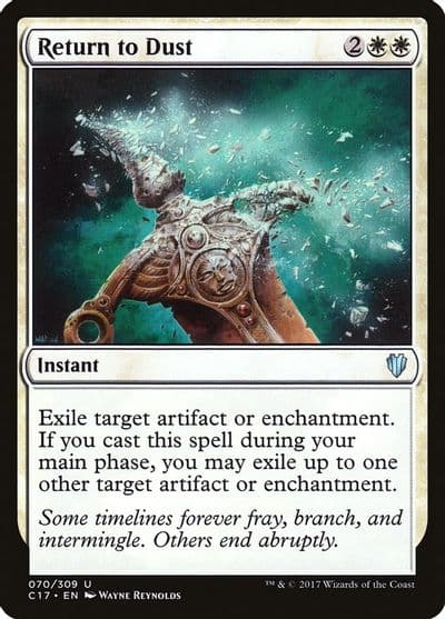 Return to Dust Commander 2017 Magic card