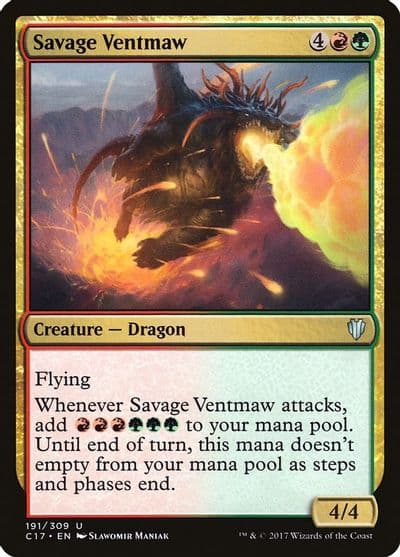 Savage Ventmaw Commander 2017 Magic card