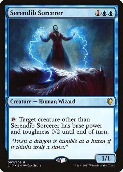 Serendib Sorcerer Commander 2017 Magic card