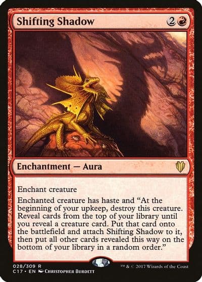 Shifting Shadow Commander 2017 Magic card