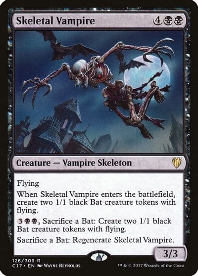 Skeletal Vampire Commander 2017 Magic card