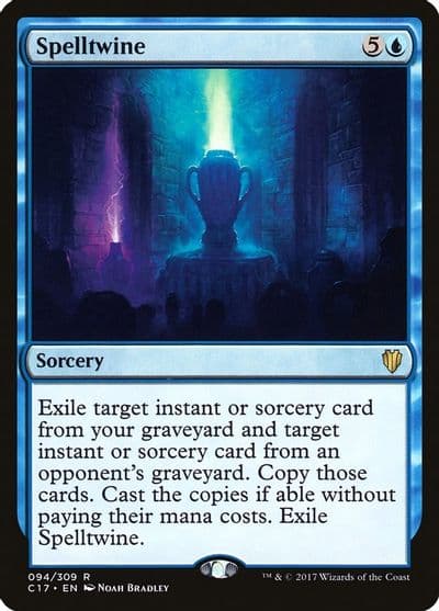 Spelltwine Commander 2017 Magic card