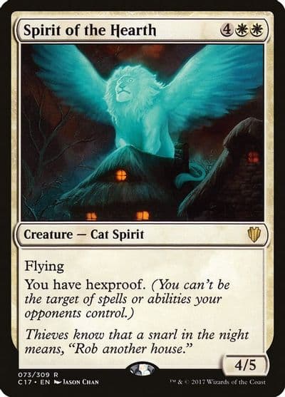 Spirit of the Hearth Commander 2017 Magic card