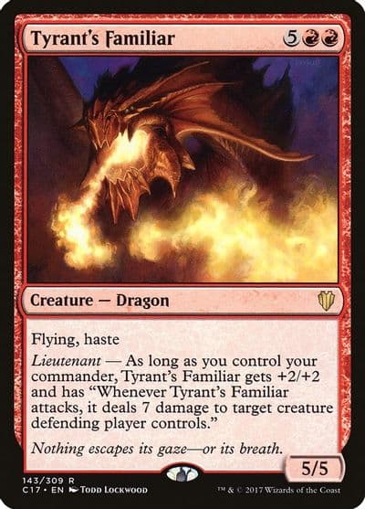 Tyrants Familiar Commander 2017 Magic card