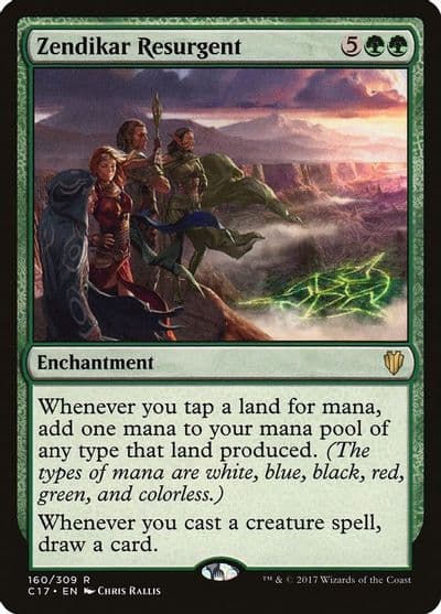 Zendikar Resurgent Commander 2017 Magic card