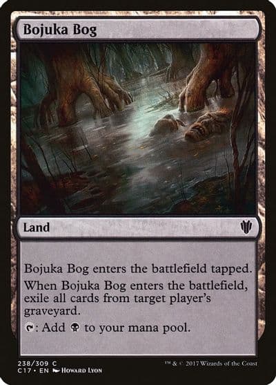 Bojuka Bog Commander 2017 Magic card