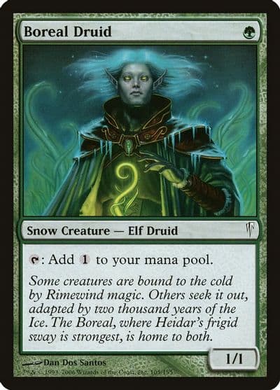Boreal Druid Coldsnap Magic card