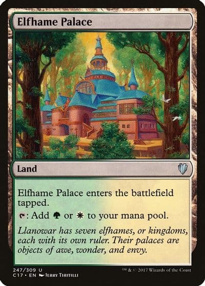Elfhame Palace Commander 2017 Magic card