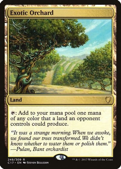 Exotic Orchard Commander 2017 Magic card