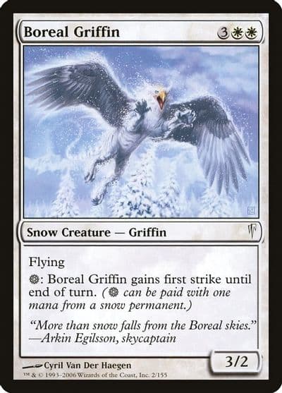 Boreal Griffin Coldsnap Magic card