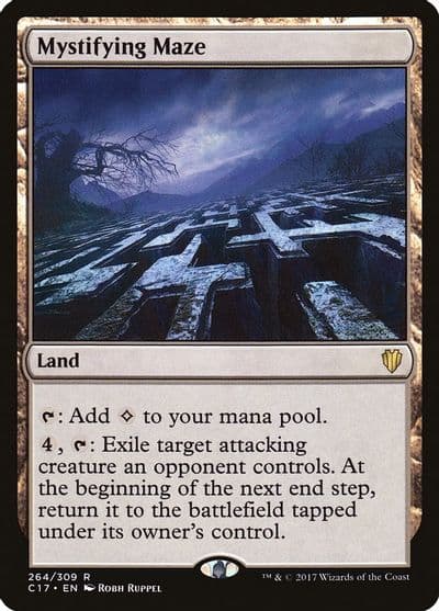 Mystifying Maze Commander 2017 Magic card