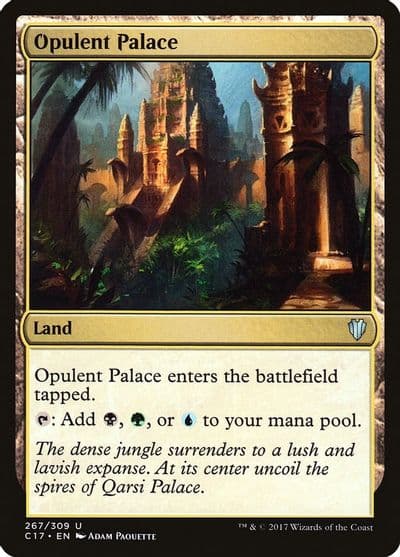 Opulent Palace Commander 2017 Magic card