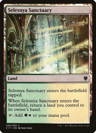 Selesnya Sanctuary Commander 2017 Magic card