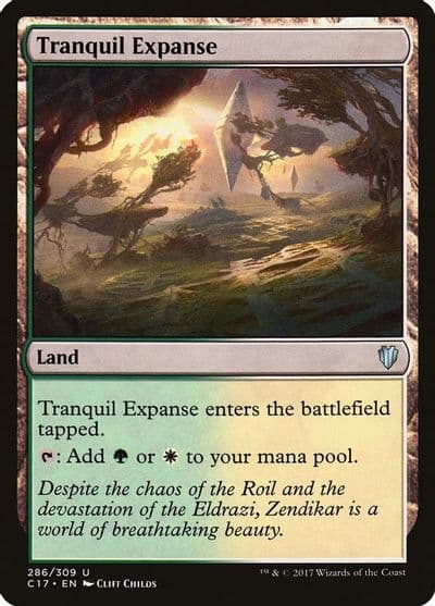 Tranquil Expanse Commander 2017 Magic card
