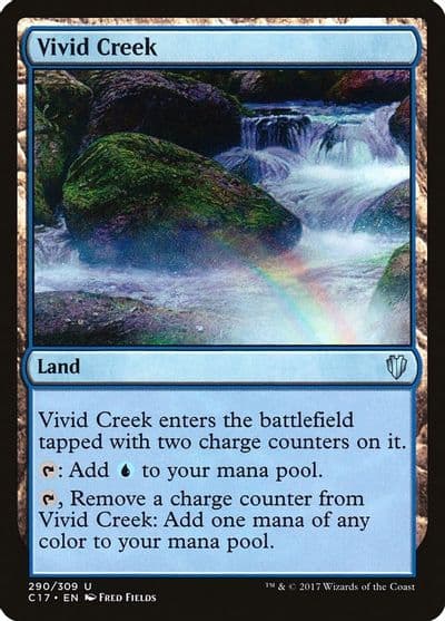 Vivid Creek Commander 2017 Magic card