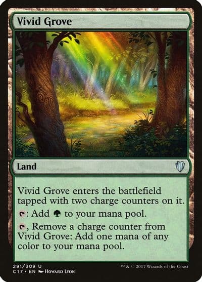Vivid Grove Commander 2017 Magic card