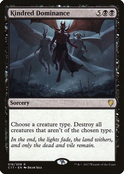Kindred Dominance Commander 2017 Magic card