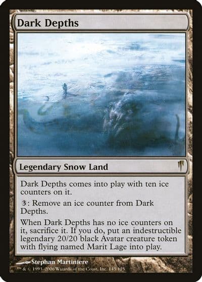 Dark Depths Coldsnap Magic card