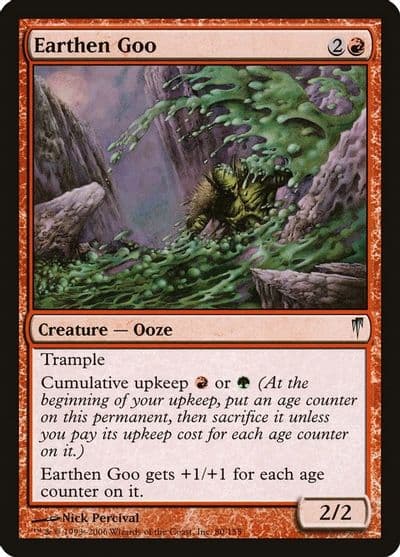 Earthen Goo Coldsnap Magic card