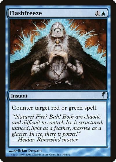 Flashfreeze Coldsnap Magic card