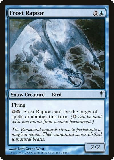 Frost Raptor Coldsnap Magic card