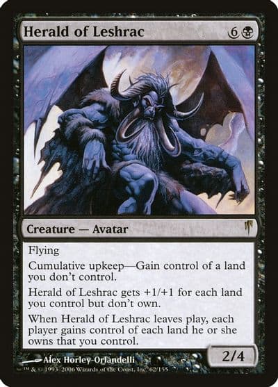 Herald of Leshrac Coldsnap Magic card