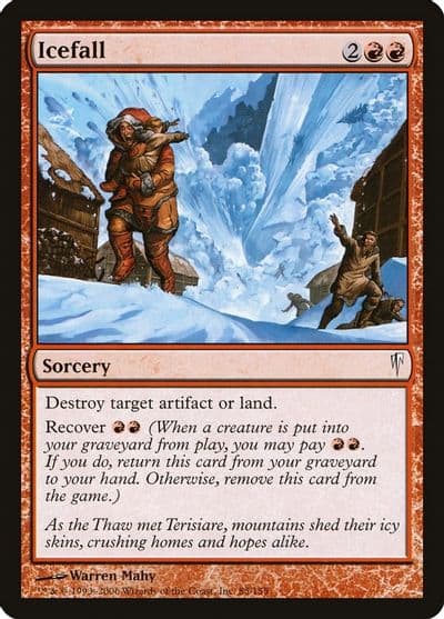Icefall Coldsnap Magic card