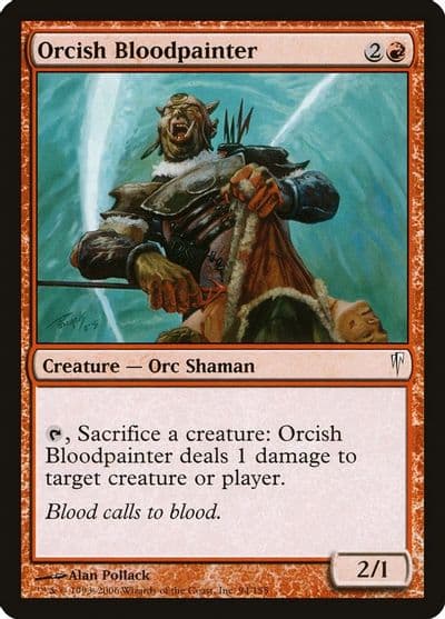 Orcish Bloodpainter Coldsnap Magic card