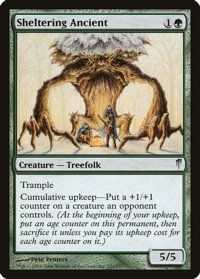 Sheltering Ancient Coldsnap Magic card
