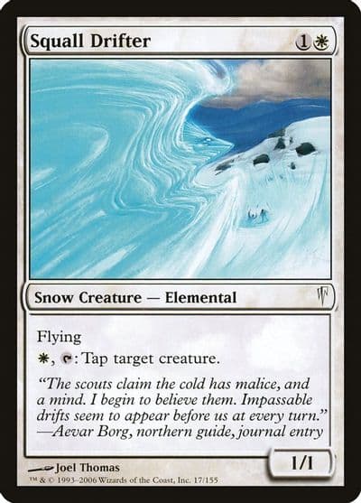 Squall Drifter Coldsnap Magic card