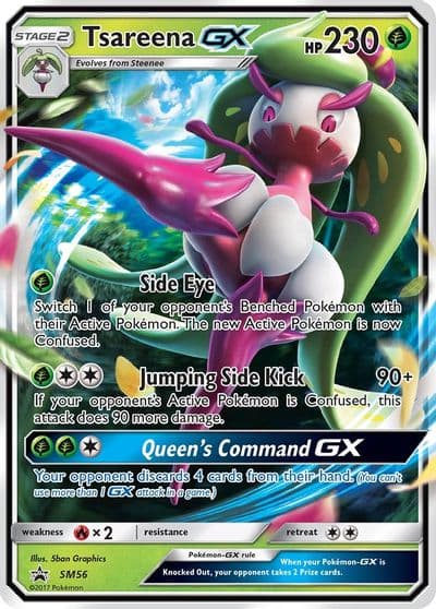 Tsareena GX - SM56 SM Promos Pokemon card