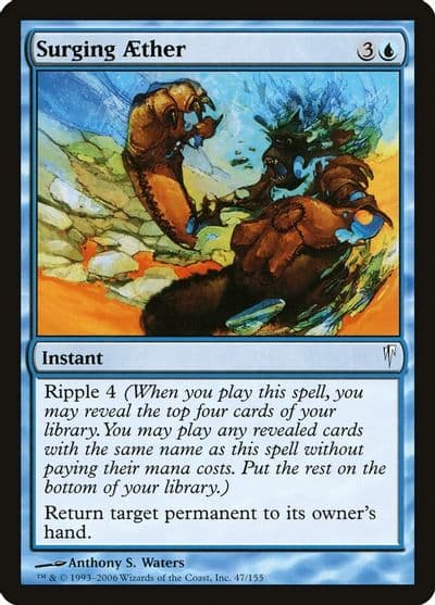 Surging Aether Coldsnap Magic card