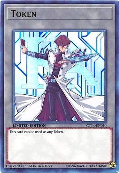 Token Kaiba CT14 EN010 2017 Mega-Tins Yu-Gi-Oh! card
