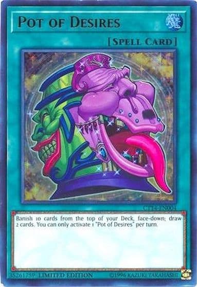 Pot of Desires 2017 Mega-Tins Yu-Gi-Oh! card
