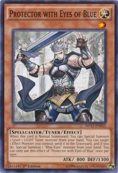 Protector with Eyes of Blue 2017 Mega-Tins Mega Pack Yu-Gi-Oh! card