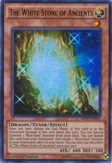 The White Stone of Ancients 2017 Mega-Tins Mega Pack Yu-Gi-Oh! card