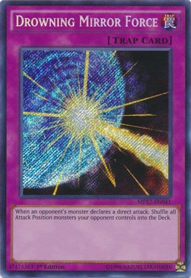 Drowning Mirror Force 2017 Mega-Tins Mega Pack Yu-Gi-Oh! card