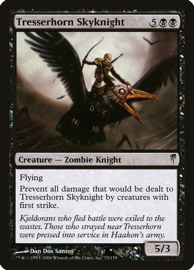 Tresserhorn Skyknight Coldsnap Magic card