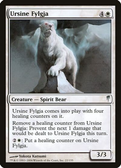 Ursine Fylgja Coldsnap Magic card
