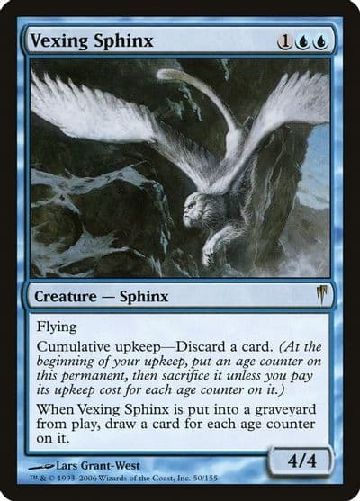 Vexing Sphinx Coldsnap Magic card