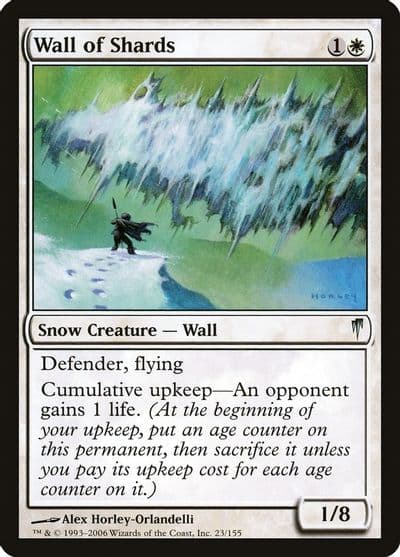 Wall of Shards Coldsnap Magic card
