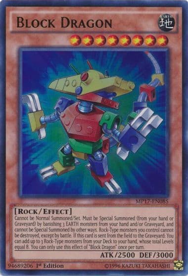 Block Dragon 2017 Mega-Tins Mega Pack Yu-Gi-Oh! card