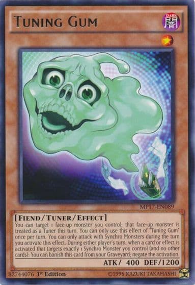 Tuning Gum 2017 Mega-Tins Mega Pack Yu-Gi-Oh! card