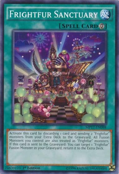 Frightfur Sanctuary 2017 Mega-Tins Mega Pack Yu-Gi-Oh! card