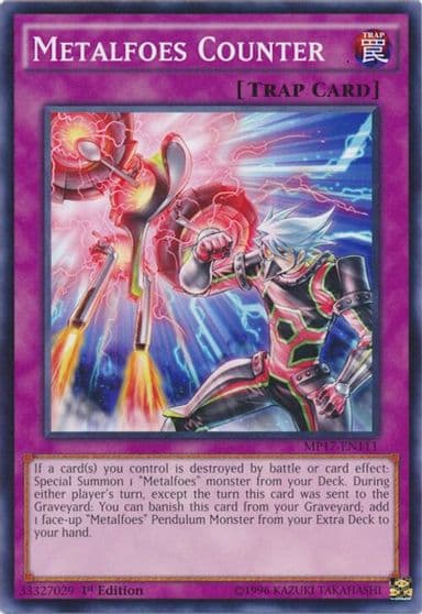 Metalfoes Counter 2017 Mega-Tins Mega Pack Yu-Gi-Oh! card