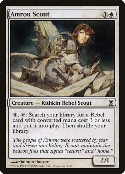 Amrou Scout Time Spiral Magic card