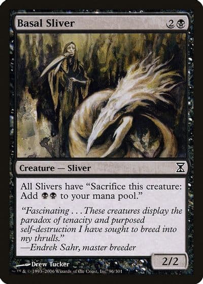 Basal Sliver Time Spiral Magic card