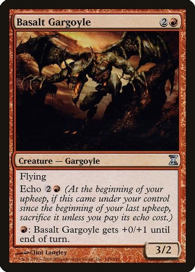 Basalt Gargoyle Time Spiral Magic card