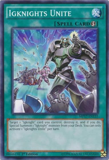 Igknights Unite 2017 Mega-Tins Mega Pack Yu-Gi-Oh! card